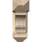 Ekena Millwork Balboa Arts and Crafts Rough Sawn Bracket w/ Offset Brace, Douglas Fir, 6"W x 16"D x 16"H BKT0604X16X16BOA03RDF - alternate 4